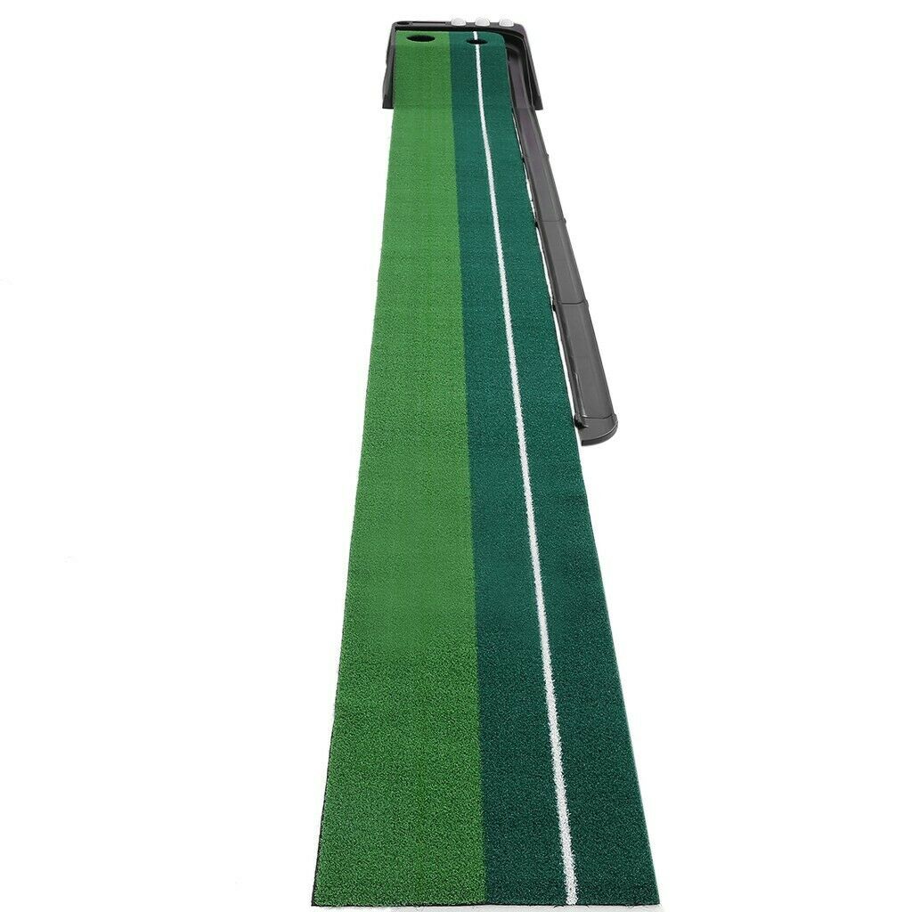 Annie’s Fashion Indoor Golf Putting Green 10' Auto Return Practice Mat