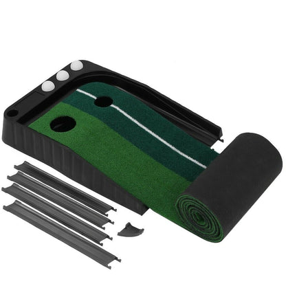 Annie’s Fashion Indoor Golf Putting Green 10' Auto Return Practice Mat