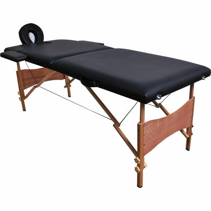 Annie’s Fashion Foldable Massage Table with Adjustable Height – Includes Free Carry Case