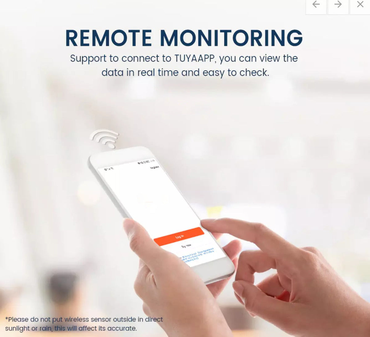 Annie’s Fashion Smart Wifi Temperature and Humidity Monitor