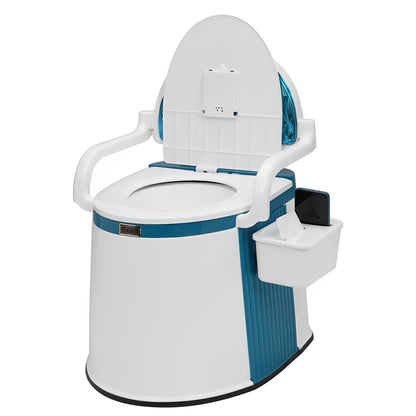 Annie’s Fashion Outdoor and Indoor Portable Toilet – Comfortable Design for Seniors & Adults