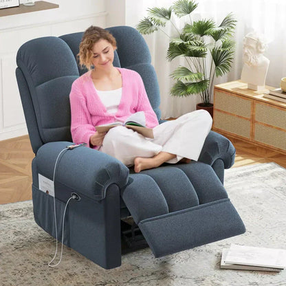 Annie’s Fashion Power Recliner Chair – Electric Adjustable Reclining Chair for Living Room Comfort