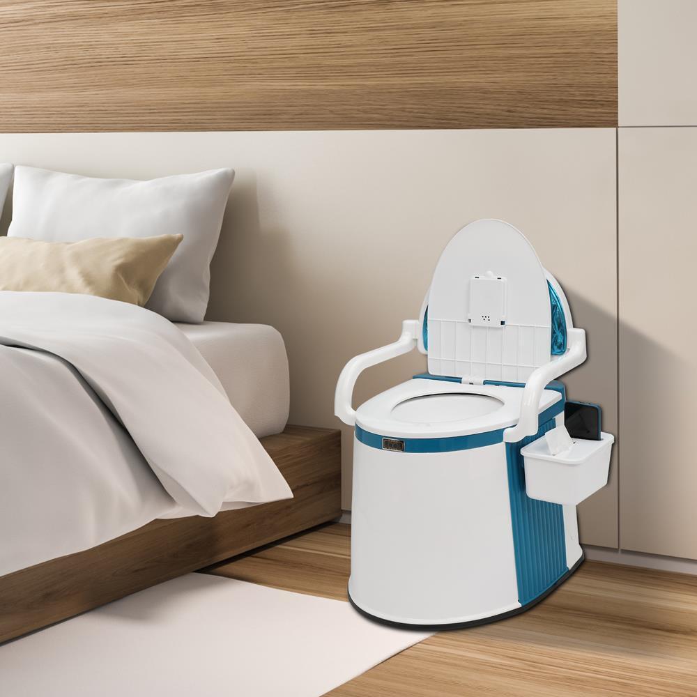 Annie’s Fashion Outdoor and Indoor Portable Toilet – Comfortable Design for Seniors & Adults