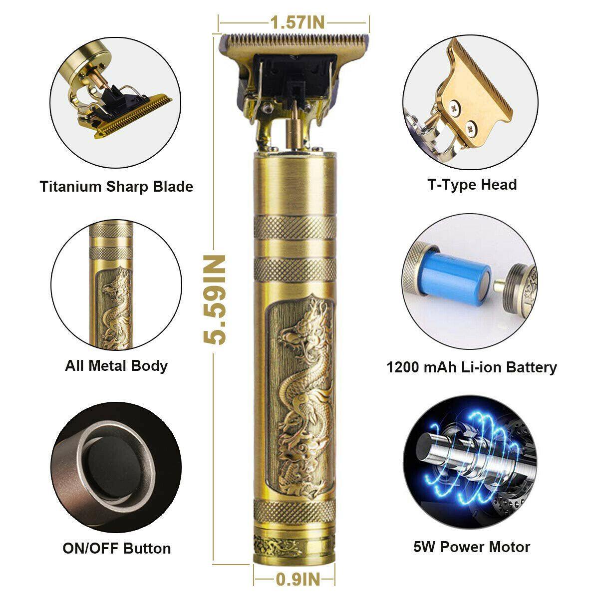 Annie Rechargeable Professional T-Blade Barber Set | Cordless Barber Clippers - Image 1