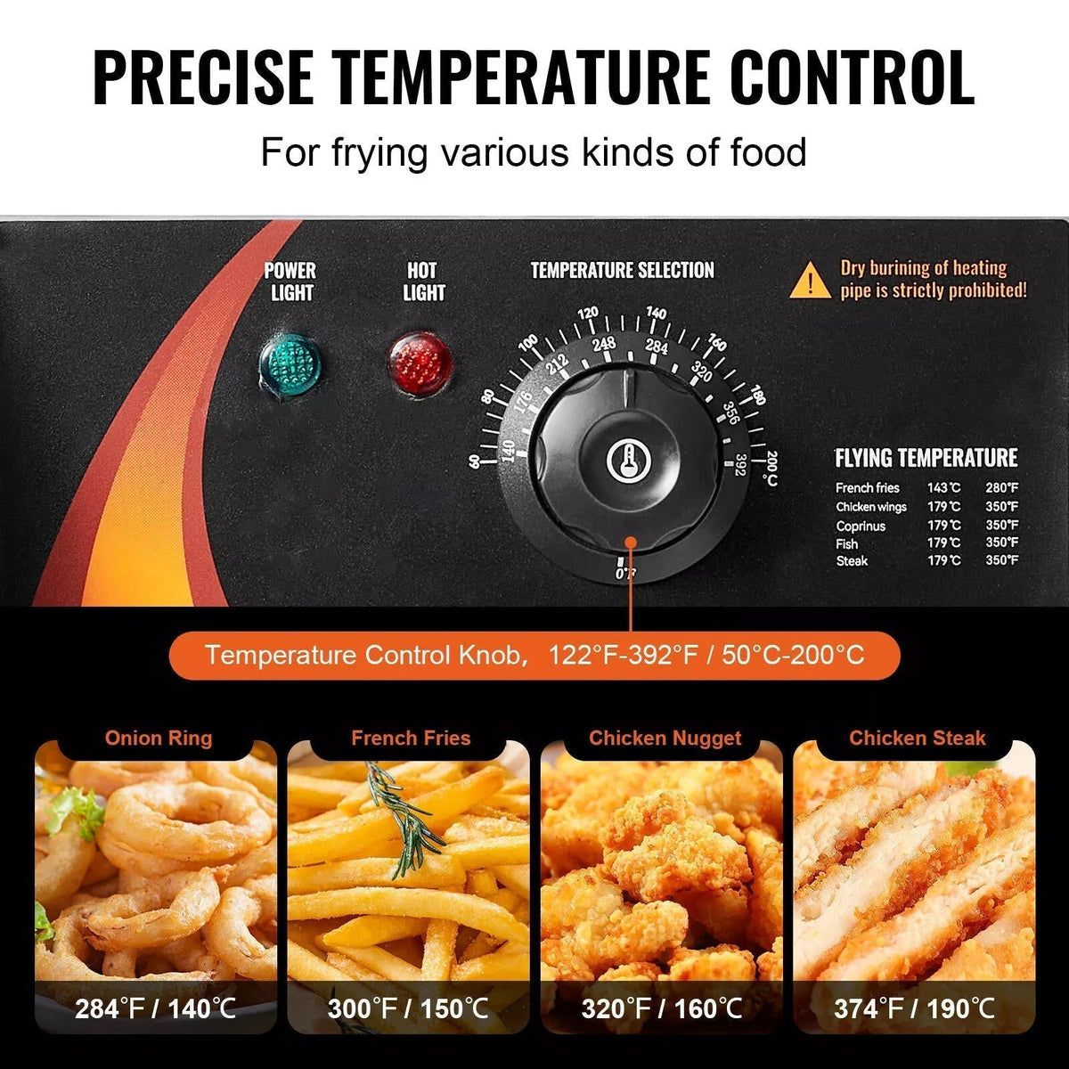Annie’s Fashion 25Qt Commercial Electric Deep Fryer