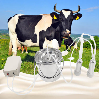 Annie’s Fashion Heavy Duty Cow / Goat Suction Milking Machine Equipment 6L