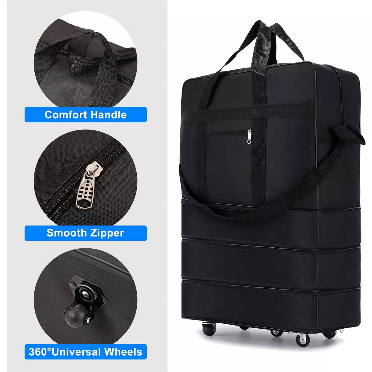 Annie’s Fashion Wheeled Duffle Bags