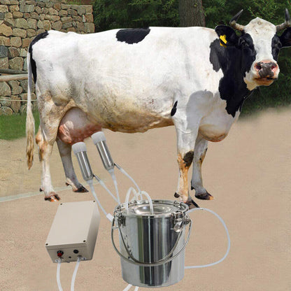 Annie’s Fashion Heavy Duty Cow / Goat Suction Milking Machine Equipment 6L