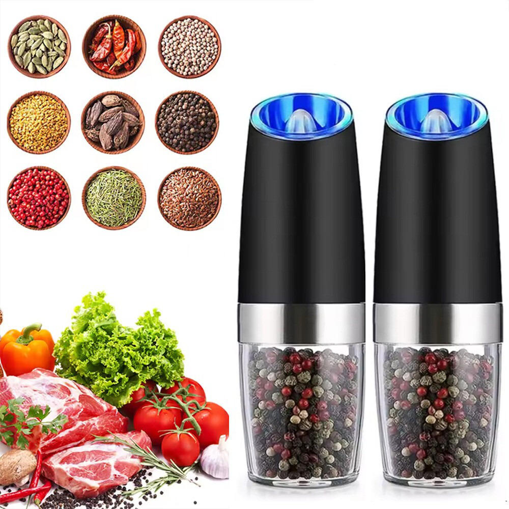 Annie’s Fashion Electric Salt And Pepper Grinder 2 Pack