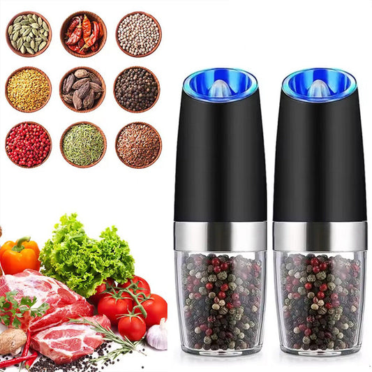 Annie’s Fashion Electric Salt And Pepper Grinder 2 Pack