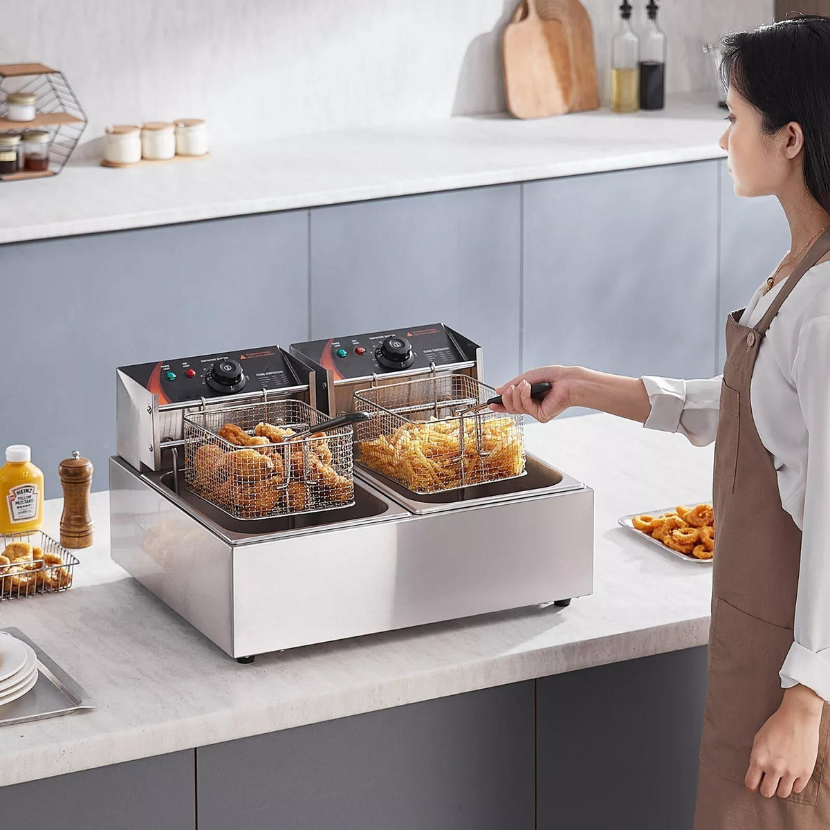Annie’s Fashion 25Qt Commercial Electric Deep Fryer
