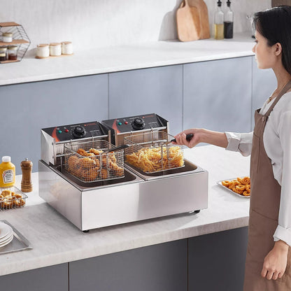 Annie’s Fashion 25Qt Commercial Electric Deep Fryer