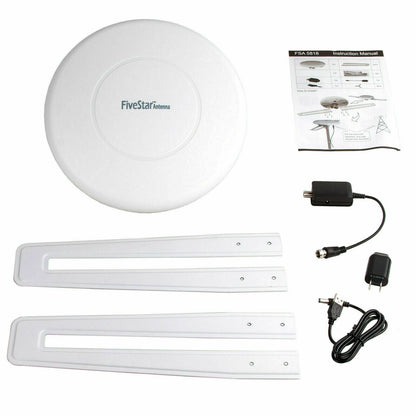 Annie’s Fashion Omni Directional Outdoor HDTV Antenna – Long Range Digital Amplified 4K Ready TV Antenna