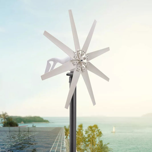 Annie’s Fashion 8 Blades Wind Turbine Generator for Home