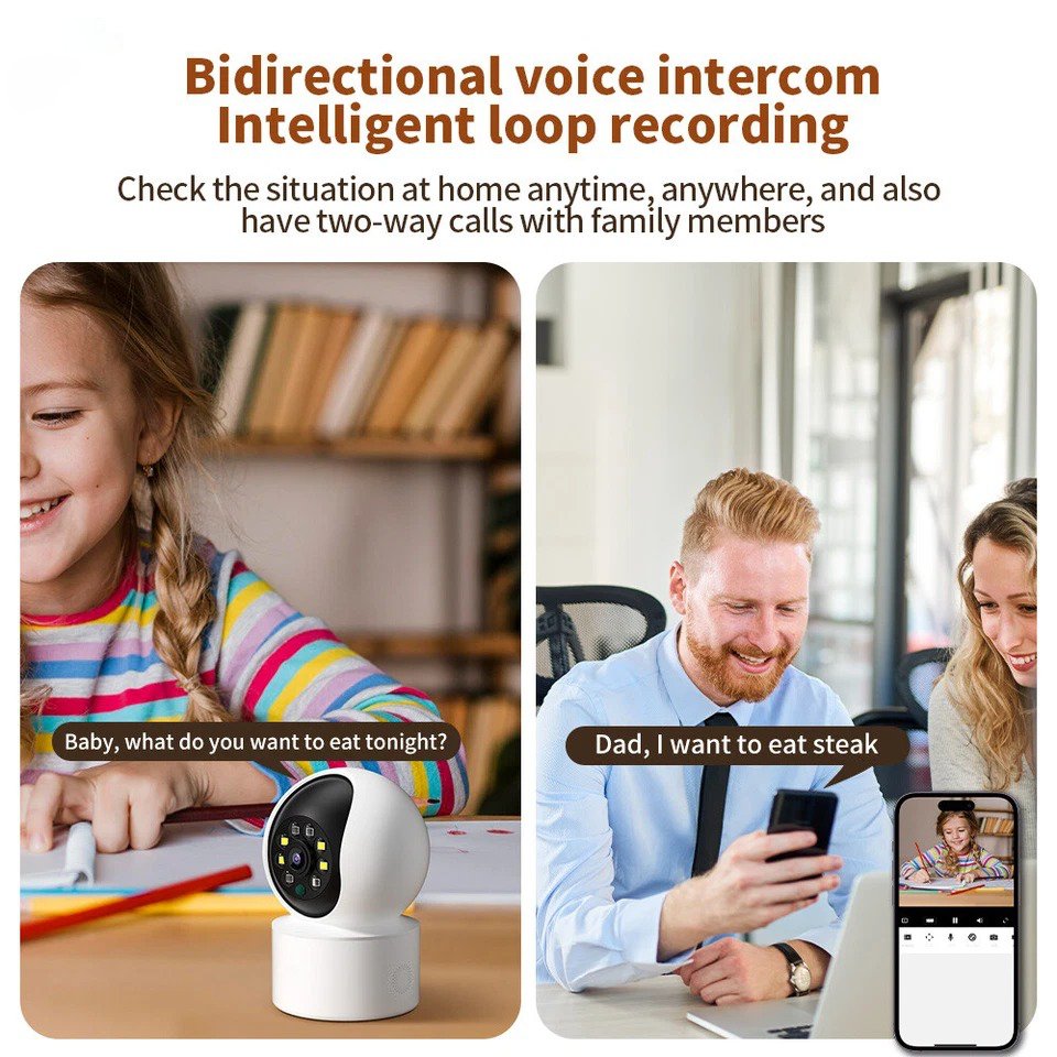 Annie’s Fashion Indoor Security Camera Baby Monitor