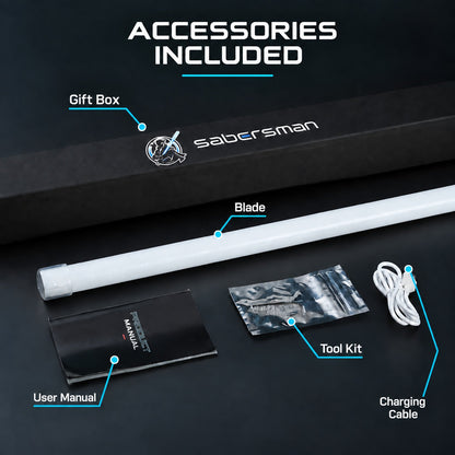 LED Cosplay Saber with Baselit or Pixel Blade Options
