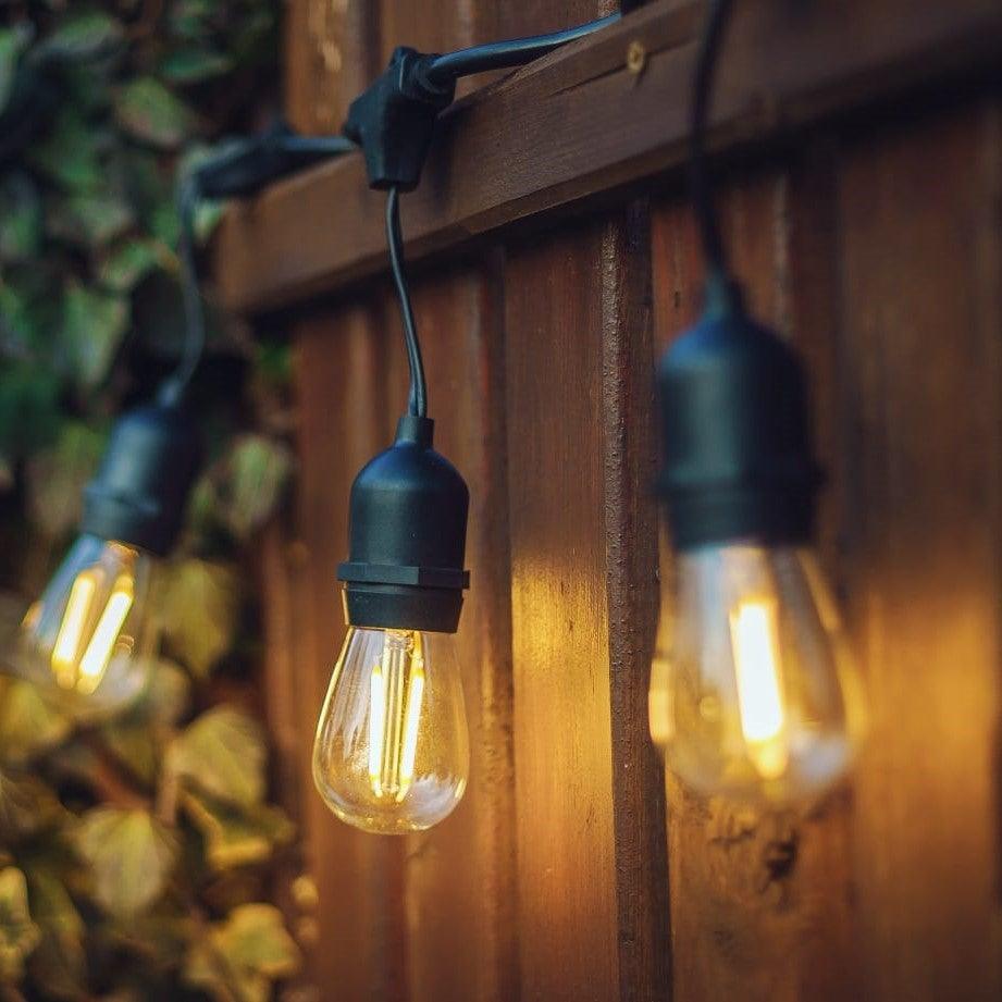 Annie’s Fashion Best Seller LED Plug-in Waterproof Warm White Heavy Duty Outdoor String Lights