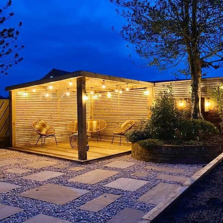 Annie’s Fashion Best Seller LED Plug-in Waterproof Warm White Heavy Duty Outdoor String Lights