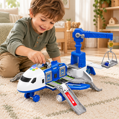 Transforming Toy Aeroplane Playset