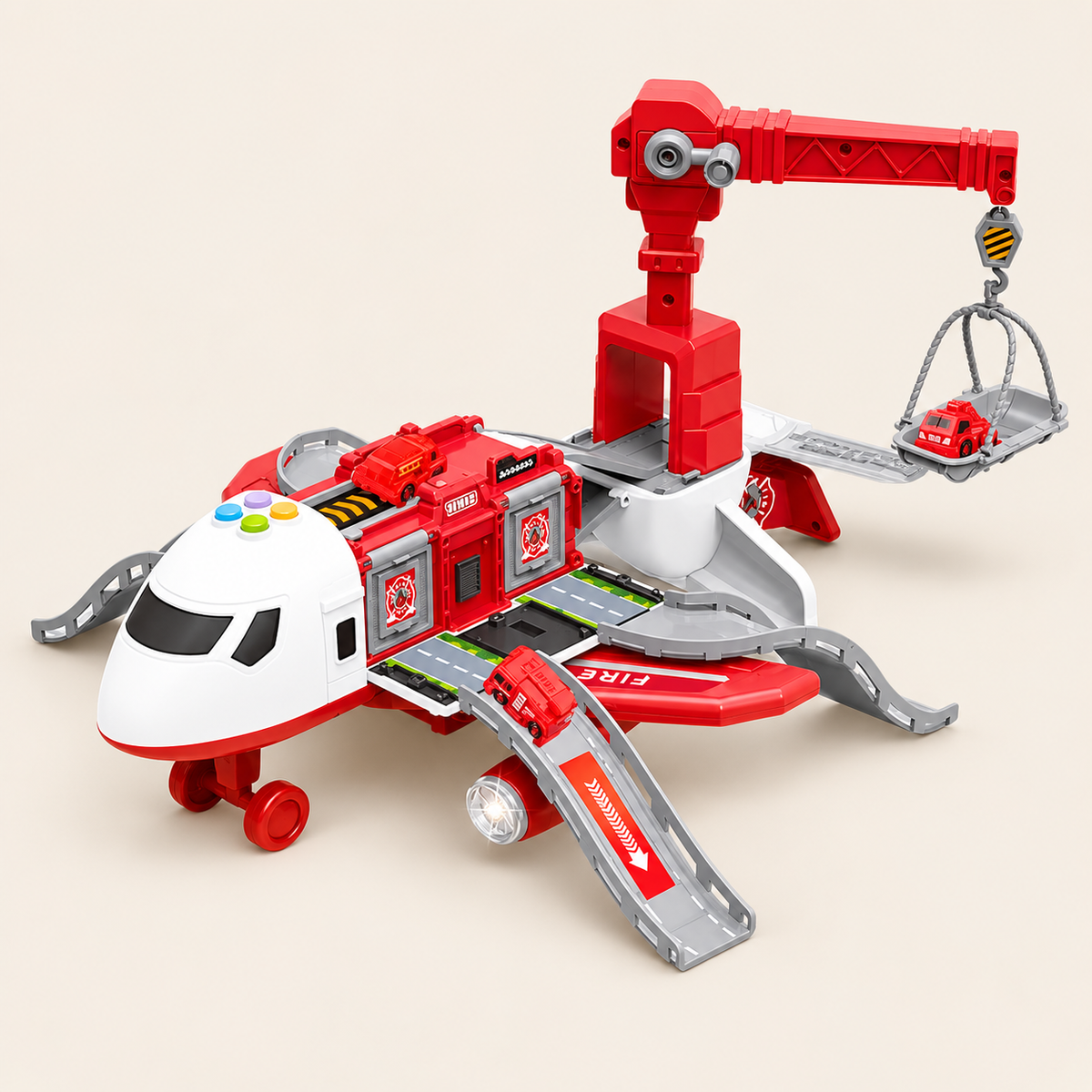 Transforming Toy Aeroplane Playset