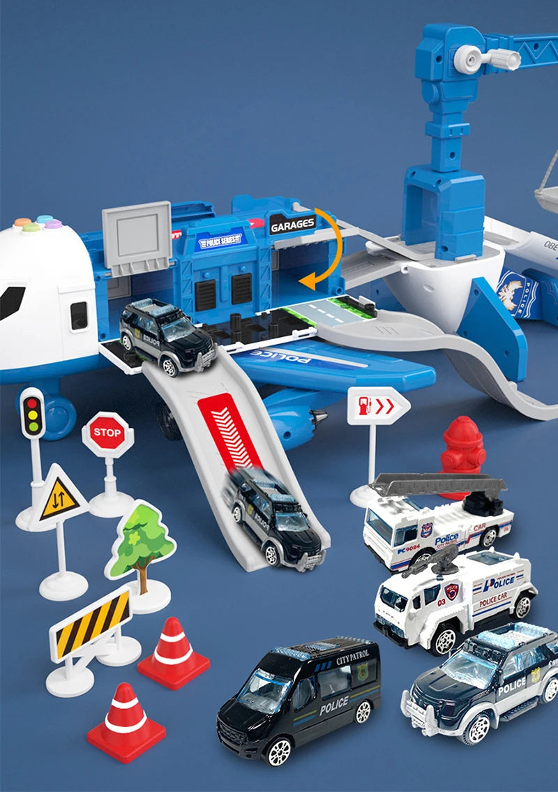 Transforming Toy Aeroplane Playset