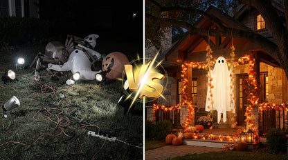 Annies-fashion – Illuminated Swinging Halloween Ghost Decoration