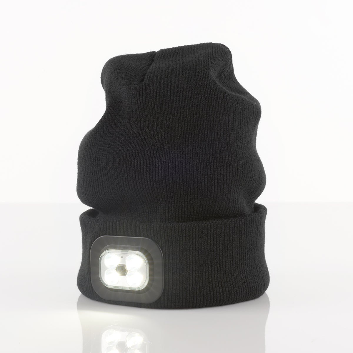 Winter Beanie Light Rechargeable LED Illuminated Design