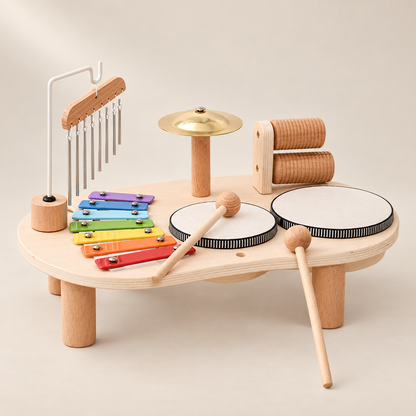 Wooden Musical Activity Table